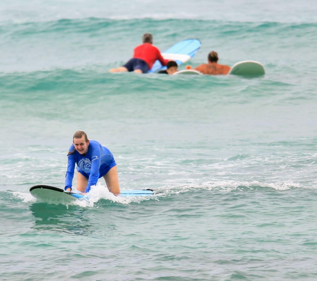 Karen is surfing with MS !
Well, kind of... :)