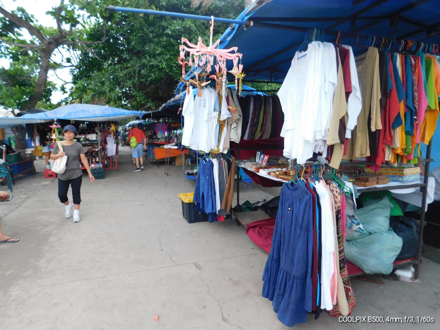 Street vendors in Puntarenas, Costa Rica