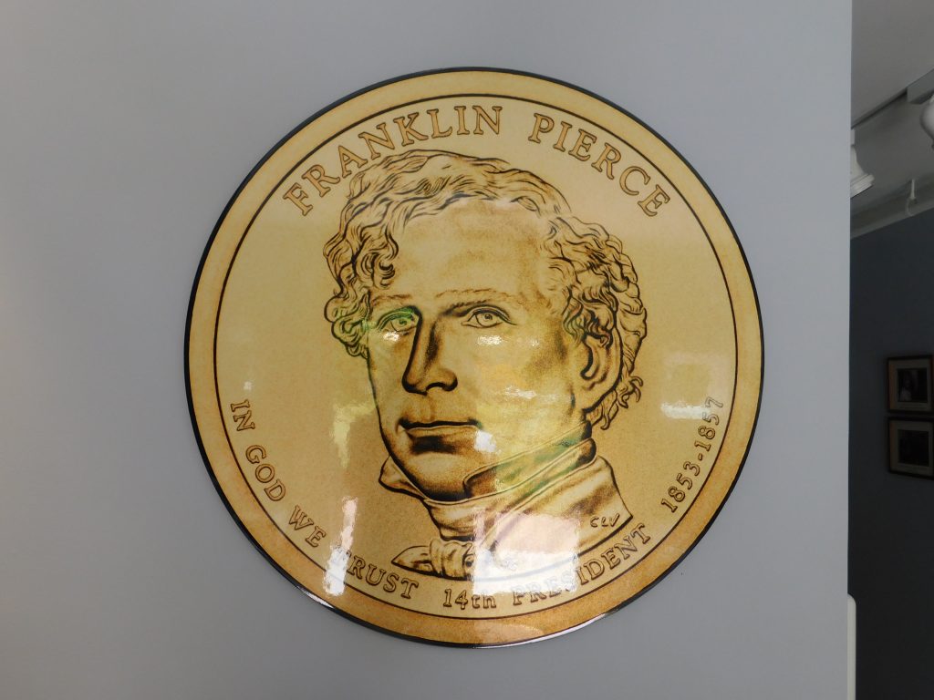 Franklin Pierce: In God we trust
14th president 1853-1857