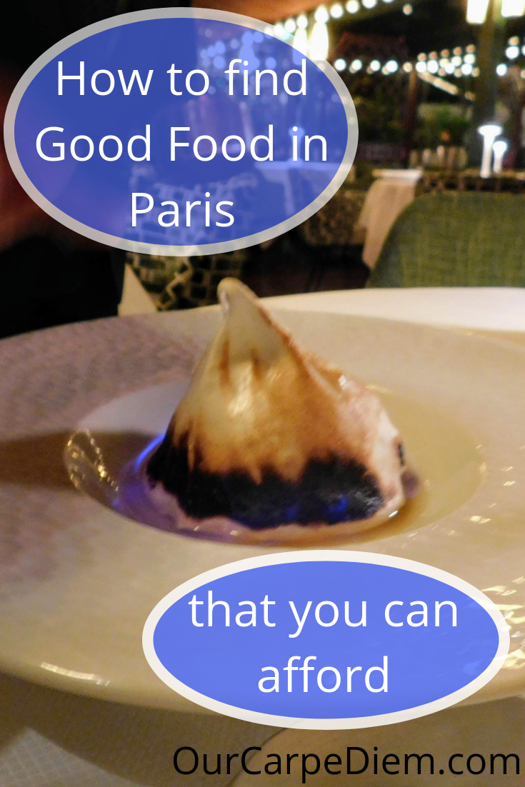 When you travel to Paris, you would love to eat at a Michelin restaurant, but we all know that they are very expensive. This article will introduce you to Bib Gourmand restaurants in Paris, a way to get an affordable haute cuisine meal for a good price. Find out what this bib gourmand means and where to find these upscale restaurants. Make your choice from the best restaurants in Paris! #travel #france #paris #OurCarpeDiem #savemoney #budget #traveltips