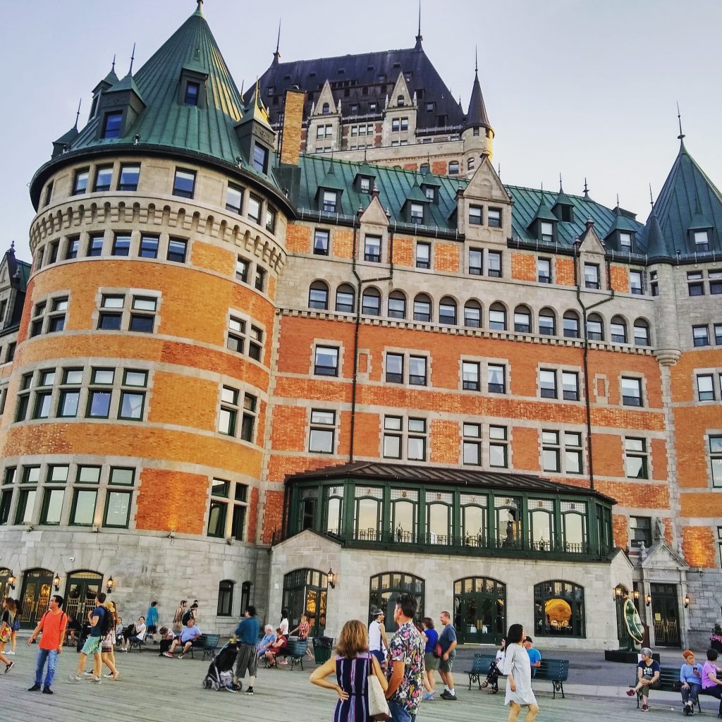 Chateau Frontenac is one of the top attractions in Quebec City. Everyone who visits knows about this historic railroad hotel, but do you know that you also can watch whales in Quebec City?