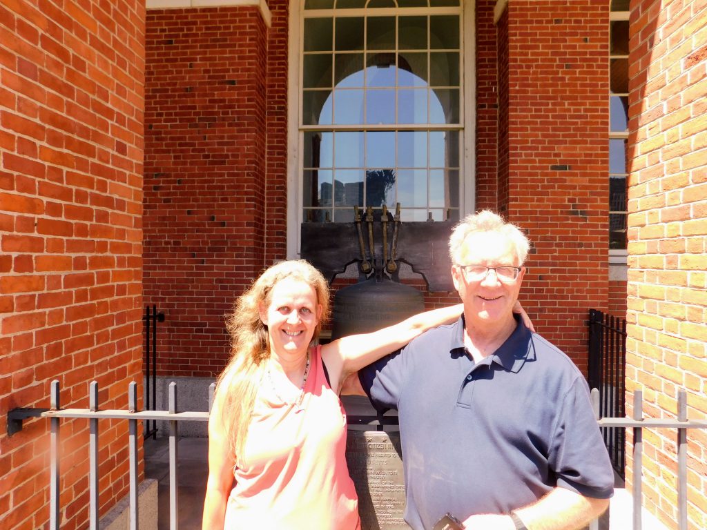 Our Carpe Diem at the Massachusetts Liberty Bell Replica