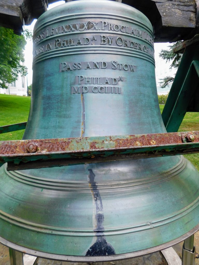 copy of the original liberty bell