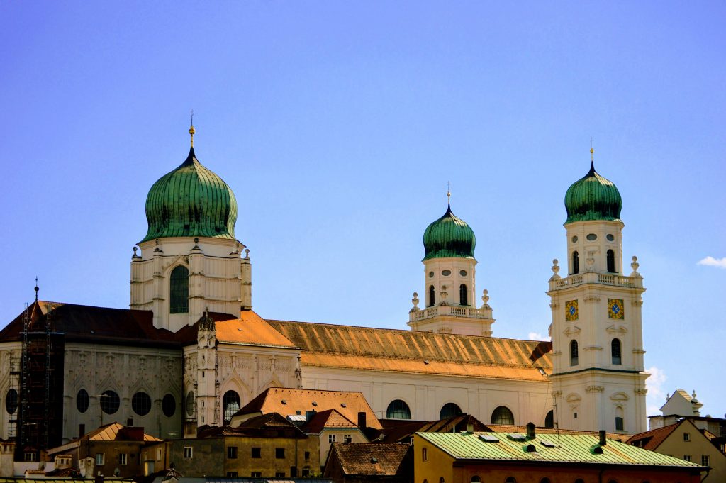 Beautiful cathedral in Passau