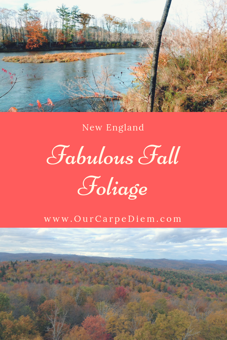 Fabulous Fall Foliage in New England New England has harsh winters, but also the best fall foliage. October, when the leaves are turning, is the month that tends to attract the most "leaf peepers". Find out the best places to visit #NewEngland ‘s #FallFoliage. Trees are turning, pumpkins and corn mazes are everywhere. Take a #roadtrip through the scenic landscape with mountains, lakes and woods. #OurCarpeDiem #bucketlist #Vermont #NewHampshire #RhodeIsland #Maine #Massachusetts #Connecticut