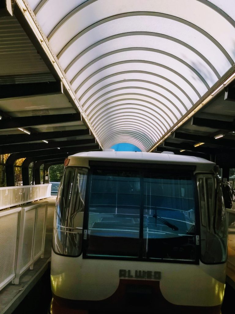 Seattle Monorail, remnant of the 1982 World Fair. 