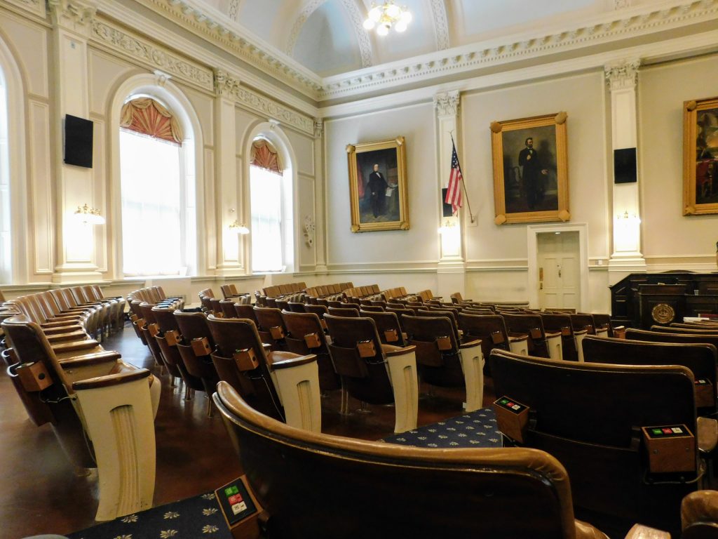 This is where New Hampshire House representatives meet.