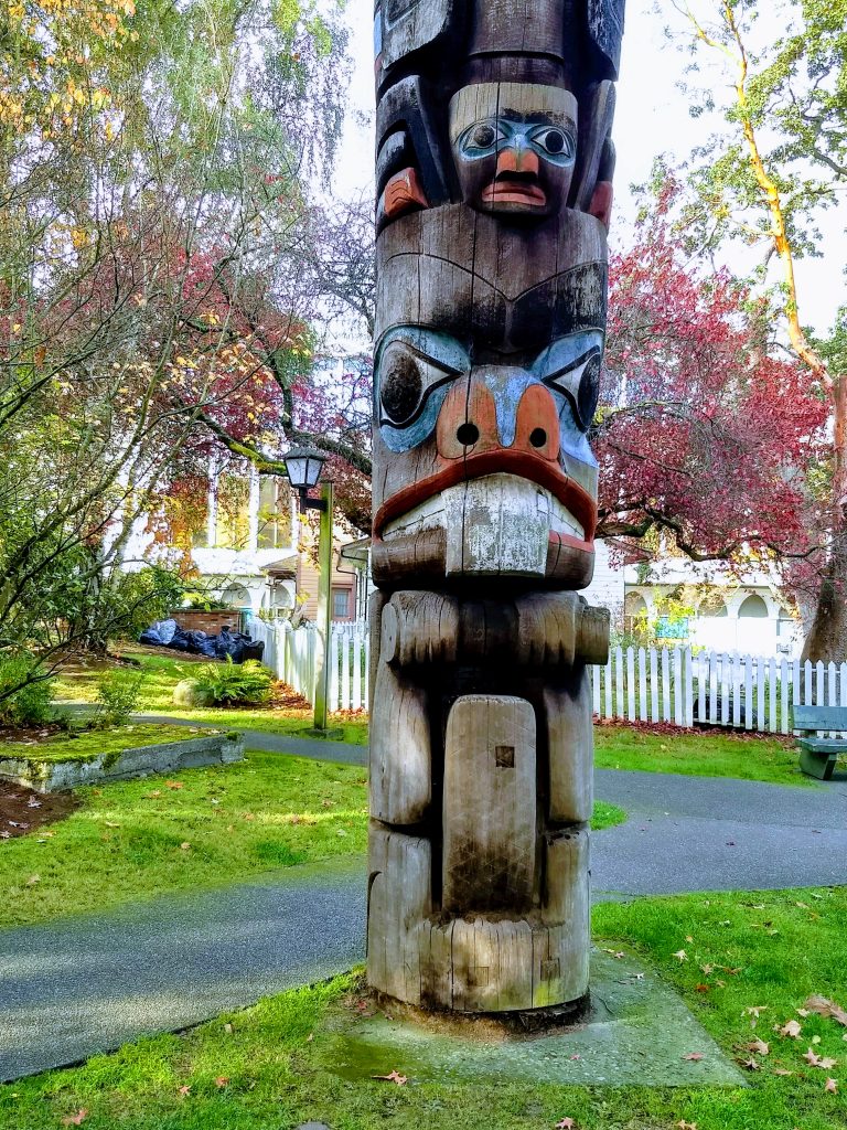 Totem Pole. Go check them out in Victoria, BC 