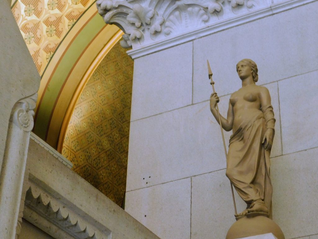 Surprising Connecticut Capitol Facts
One of the beautiful statues in the building
