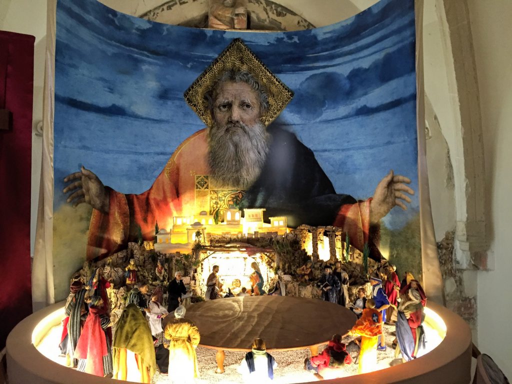 diorama in Chiesa S Pietro Caveoso