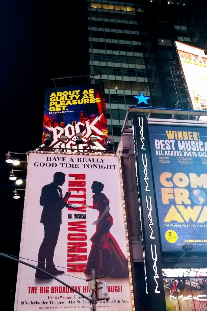 Get your cheap Broadway Tickets at the Times Square TKTS booth. 