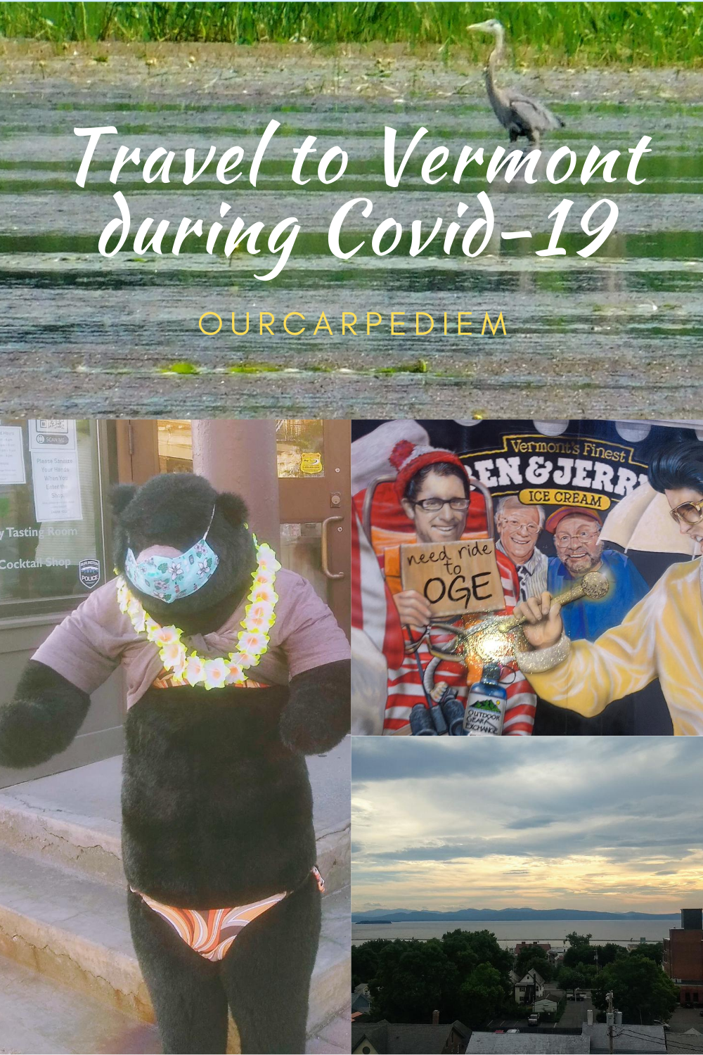 Travel to Vermont during Covid-19 pandemic How to prepare. Who needs to quarantine? Our experience and precautions to take. Are masks required? How about dining out? #Travelguide #Covid19 #pandemic #StaySafe #Vermont #Burlington #OurCarpeDiem. Our experience at the Hilton hotel. #WearAMask What are the requirements for travel to Vermont? Which restaurants are recommended? Do people socially distance?