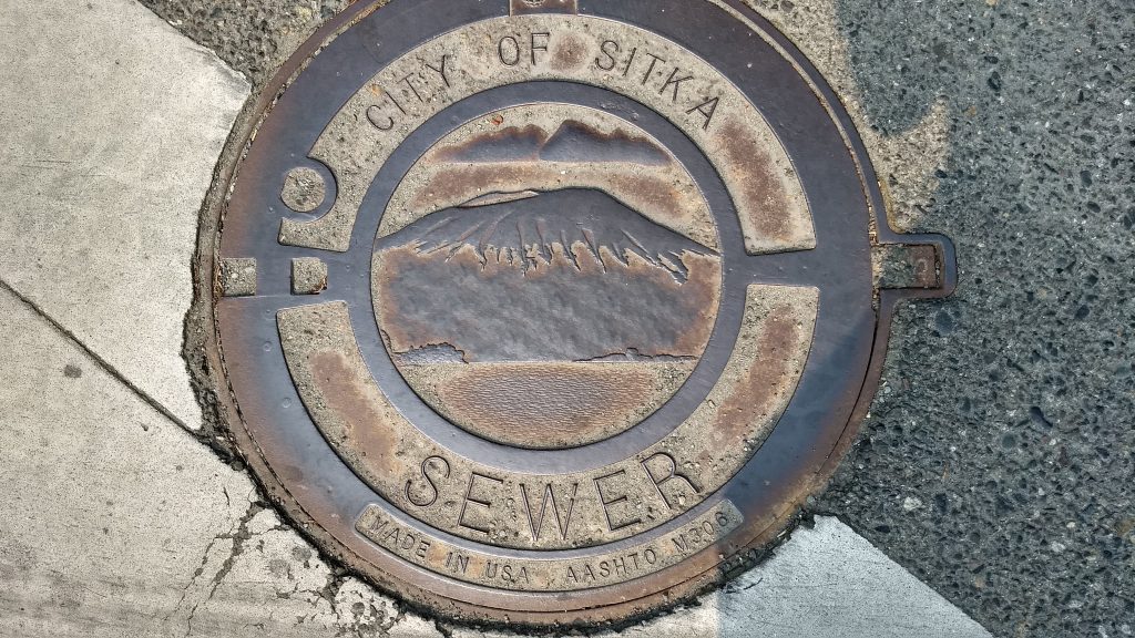 City of Sitka Sewer.
On our Holland-America Alaska Cruise from Seattle