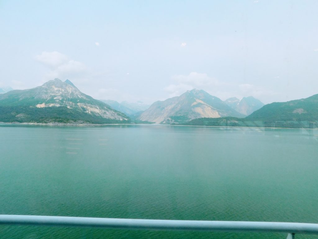 glacier bay view from our Holland-America cruise ship. Looks like a fairy land.