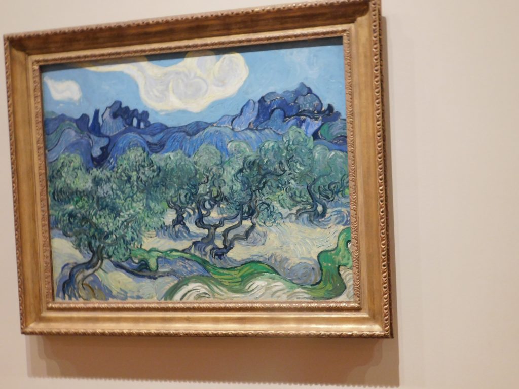 Olive trees, by Vincent Van Gogh