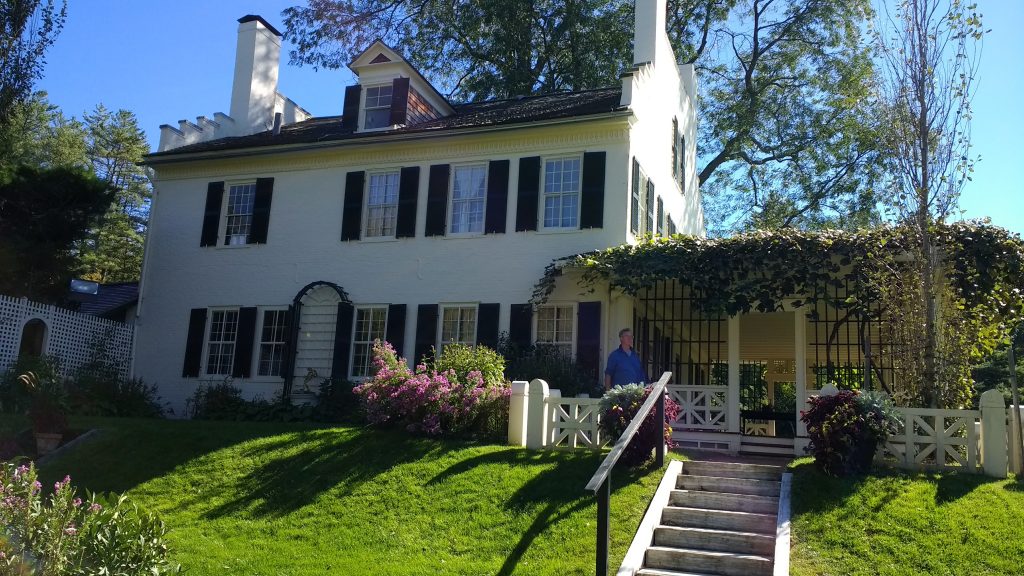 Saint - Gaudens National Park in Cornish, NH house and gardens