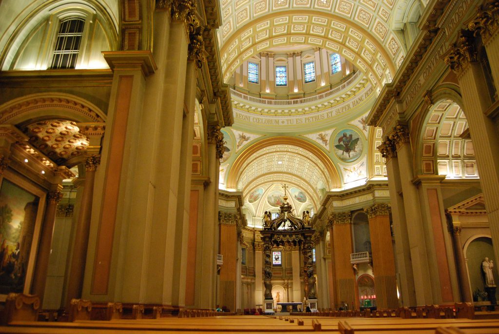 Interior of Mary-Queen-of the World,
another copy of the St Peter's 