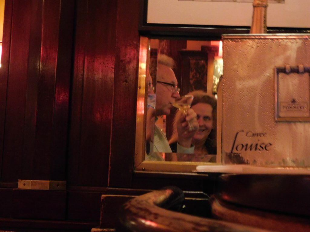 OurCarpeDiem at La Closerie des Lilas bar in Paris