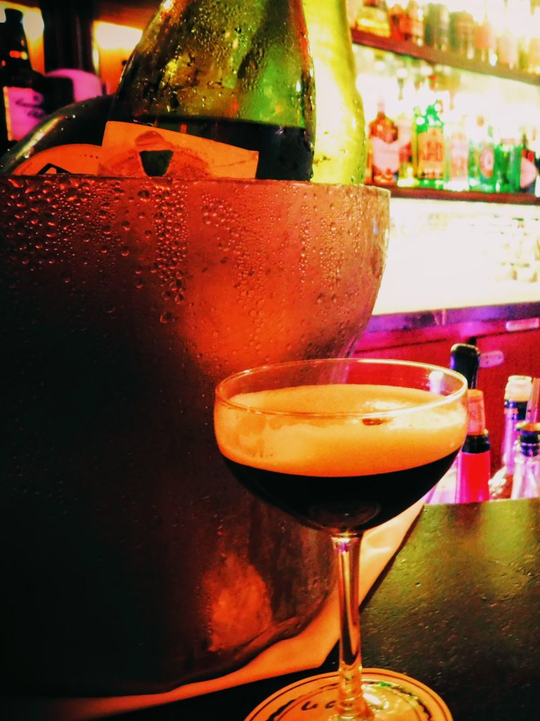 Espresso martini at La Closerie des Lilas bar