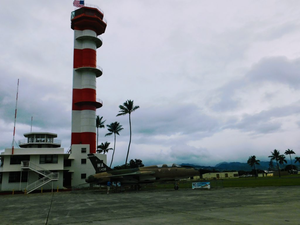 View over Ford Island, the control tower