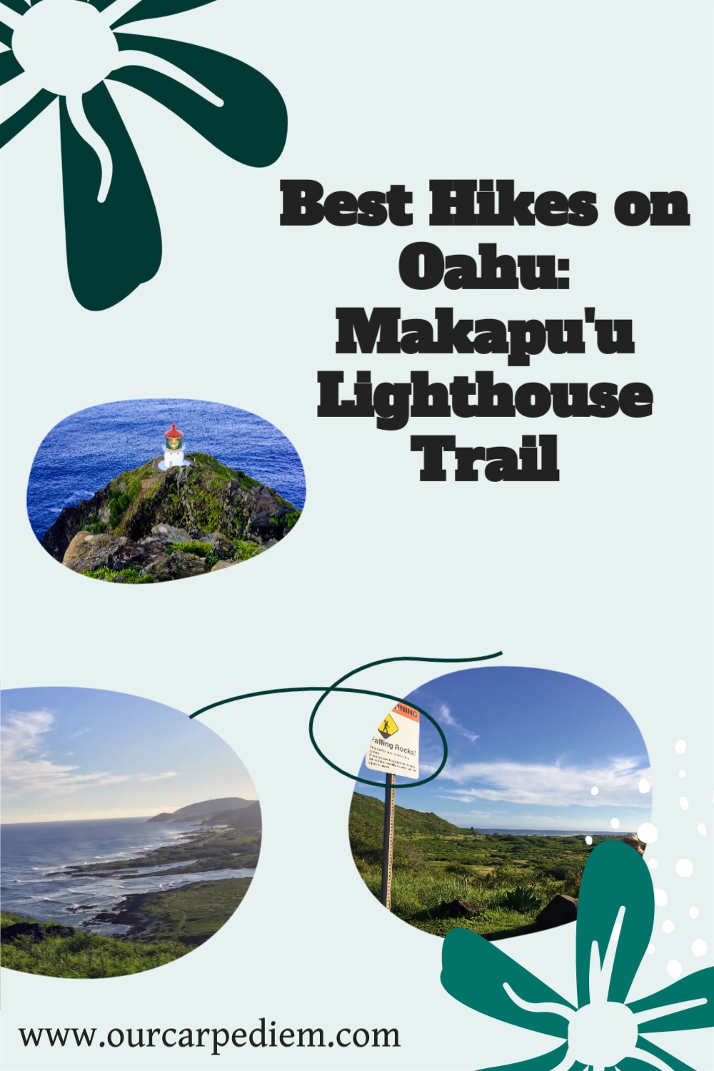 The Makapu’u Lighthouse trail is one of the most popular hikes on Oahu, Hawai’i. How hard is the hike? What is the history of the lighthouse? How long is the trail? Can you really see humpback whales from the shore? The trail has epic views! Find out what a Fresnel lens is. What to expect if you are not as fit as the average bear or suffer from a chronic illness like MS. The #sunset was amazing! #OurCarpeDiem #Hawaii #hiking #multiplesclerosis #chronicillness #spoonie #makapuu