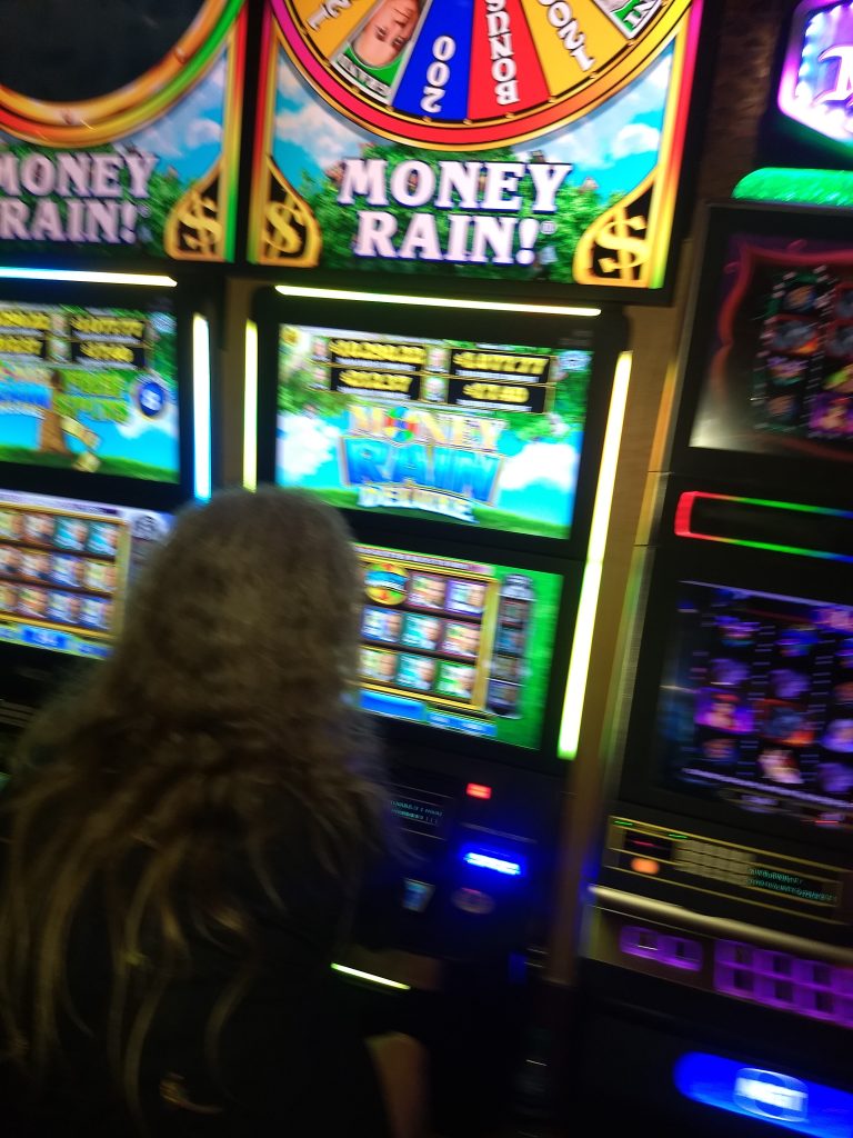 Playing slot machines: Bad way to make money, it will only lose your money in the long run. 