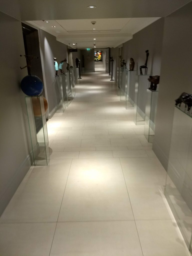 Waldorf Astoria Amsterdam hallway