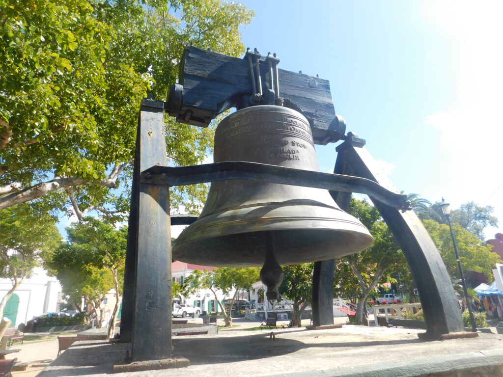 Liberty bell replica, St Thomas Full Size